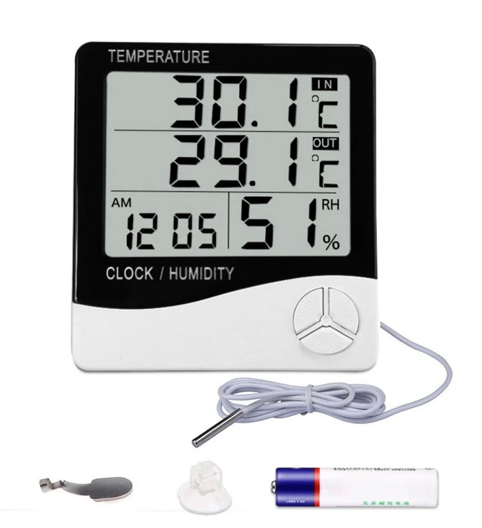 🧊 Temp & Humidity Meter – Compact & Accurate