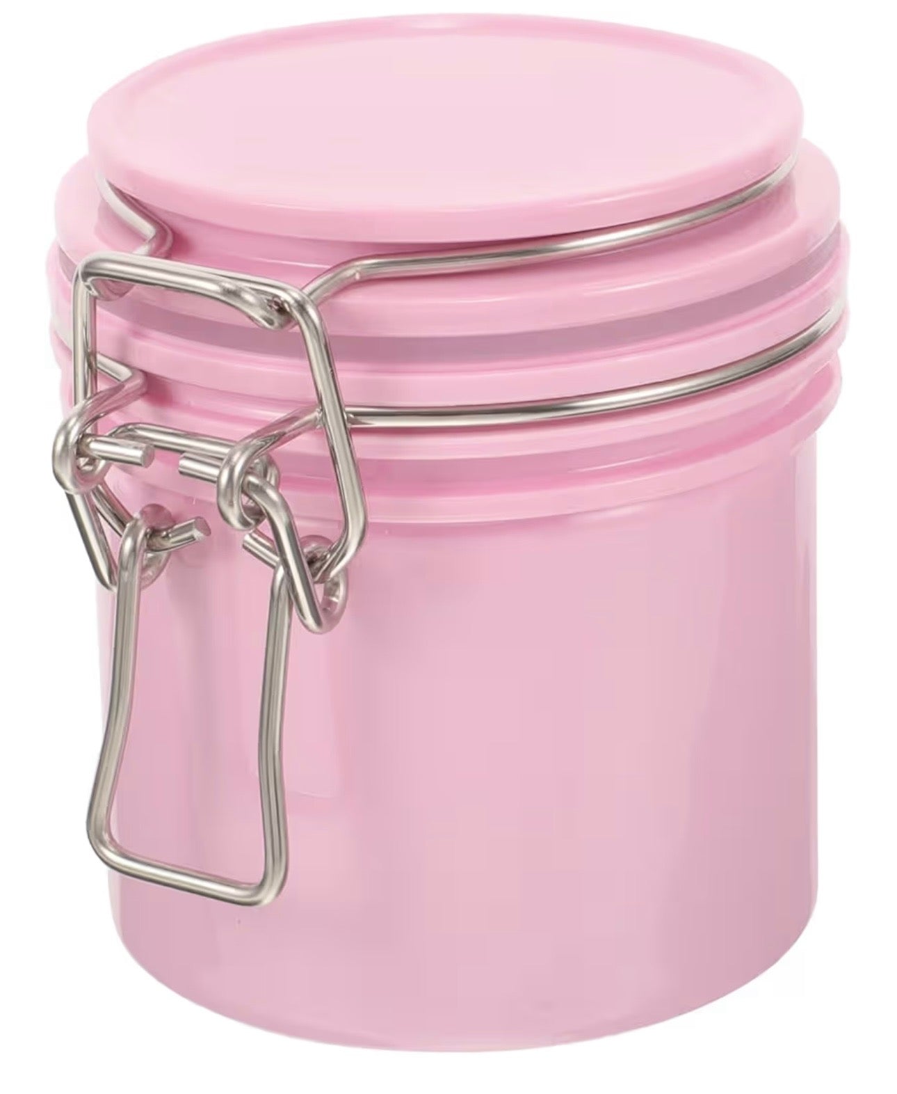 💗 Glue Container – Pink Airtight Storage Jar